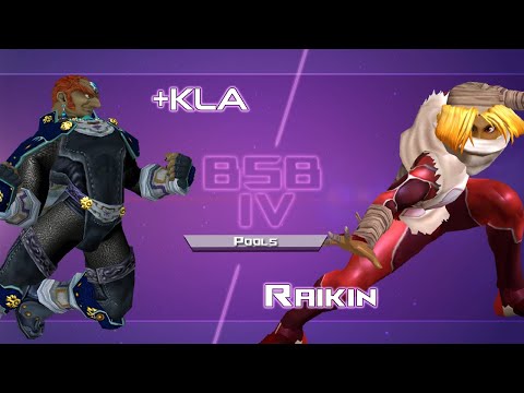 U-Smash Arena BSB IV - +kla (Ganondorf) vs Raikin (Sheik) - Pools