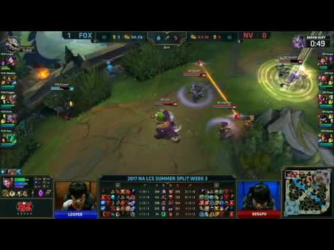 NV vs FOX Highlights Game 2 NA LCS Summer 2017 EnvyUs vs Echo Fox by Onivia