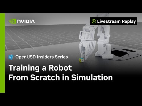 Training a Robot from Scratch in Simulation, from URDF to OpenUSD