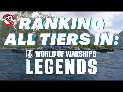 Ranking ALL Tiers! || World of Warships: Legends
