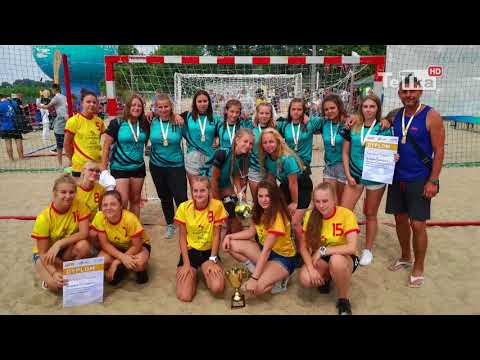 Samborzanki z medalem Mistrzostw Polski w piłce ręcznej plażowej - Tv Tetka Tczew HD
