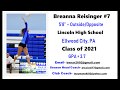 Breanna Reisinger 2019 Volleyball Highlights
