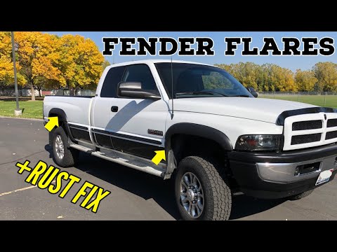Installing $75 amazon fender flares for 2nd gen Ram 2500. Was it worth the money? '99 dodge ram 2500