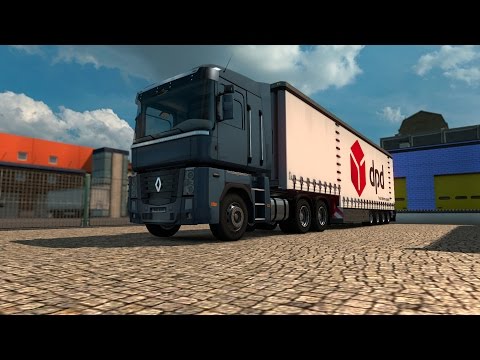 Euro Truck Simulator 2 Tartu (EST) - Tallinn (EST) Timelapse