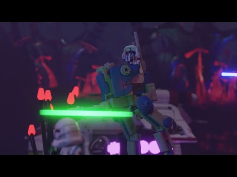 LEGO The Clone Wars: Umbara Battle Scene!