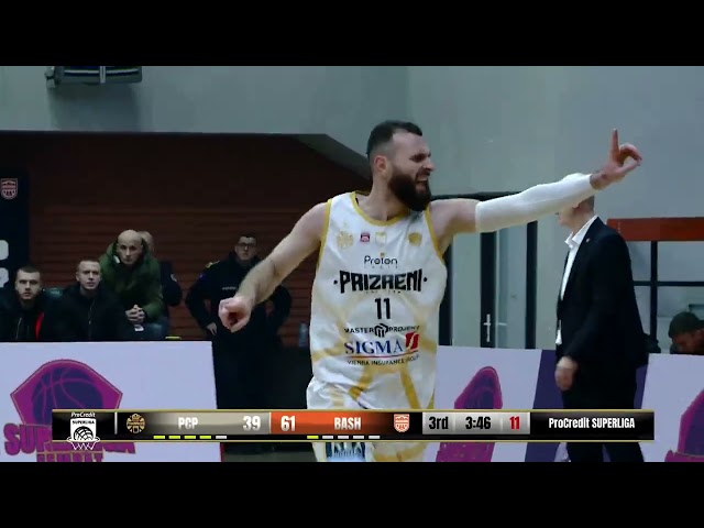 Highlights i ndeshjes Proton Cable Prizreni-Bashkimi