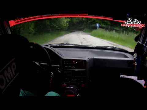 Rally degli Abeti 2016 Bertolacci-Lombardi Peugeot 106 Rallye N/1