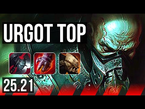 URGOT vs AMBESSA (TOP) | Rank 2 Urgot, 500+ games | NA Challenger | 25.21