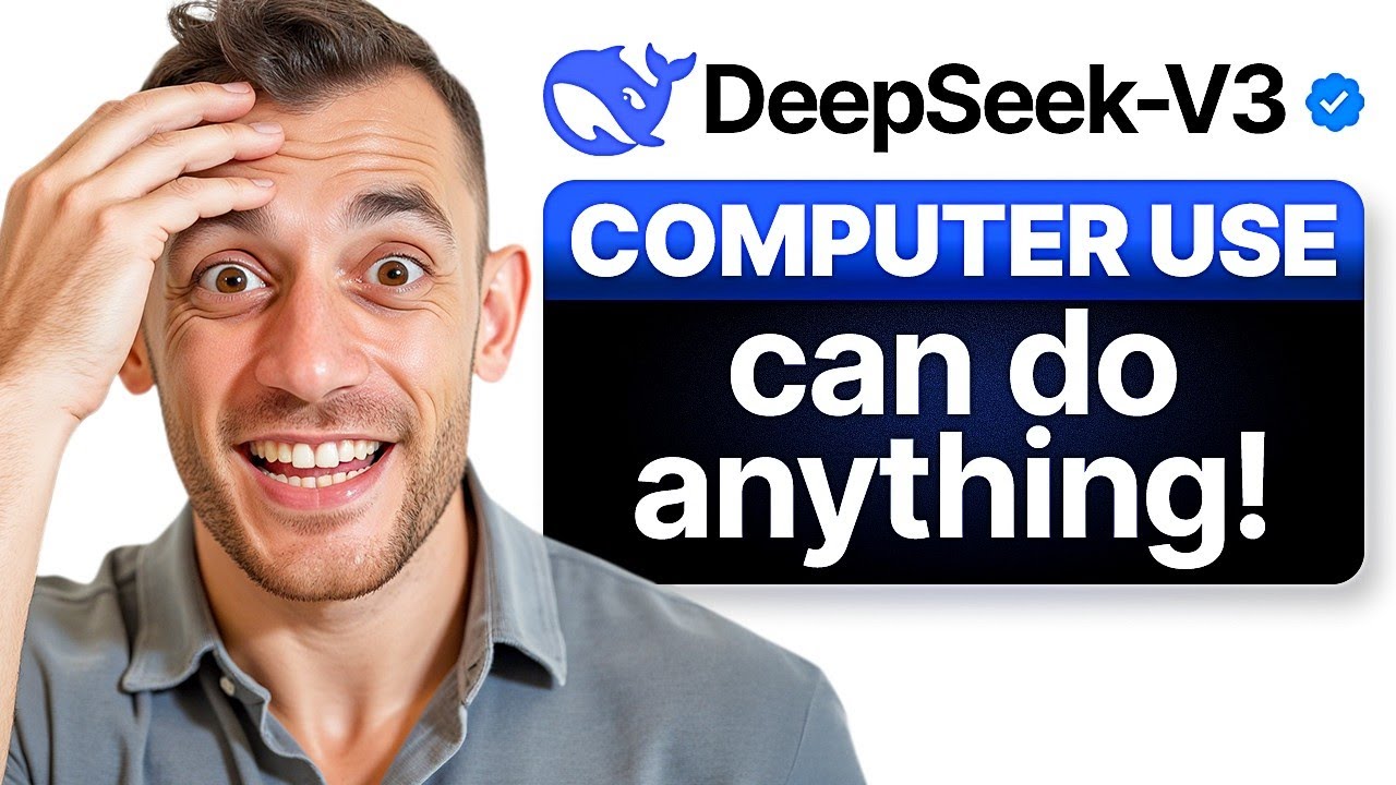 NEW Deepseek-V3 Computer Use AI Agents Will Blow Your Mind (FREE!)