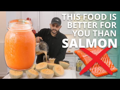This Food Is Better For You Than Salmon & How to Make A Cantaloupe Smoothie