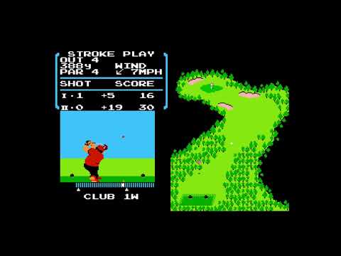Jake's Amateur Gaymers - Golf (NES)