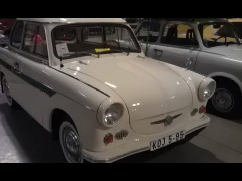 DDR IFA Trabant 600 AWZ Kugelporsche auf der Oldtema 2012 in Halle Germany classic car Motorcycle
