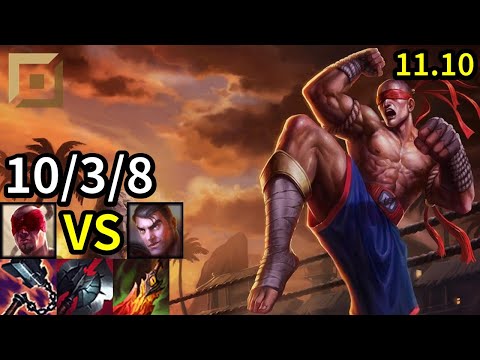 Lee Sin Top vs Jayce - KR Grandmaster | Patch 11.10