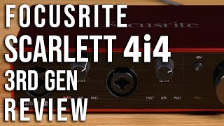 Video thumbnail for Focusrite Scarlett 4i4 3rd Gen | Hands-on Review by B&H Photo Video Pro Audio