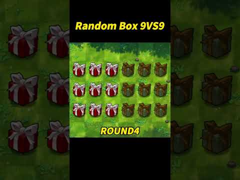 PVZ 1 Fusion Challenge! 9 Plant Boxes vs 9 Zombie Boxes#pvz #plantsvszombies #pvzchallenge