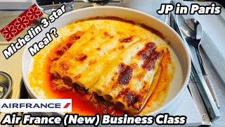 Air France Business Class AF162 Paris CDG to Tokyo Hanedaエールフランス（NEW)ビジネスクラスAF162便東京パリ→東京羽田便、最新塔乗記