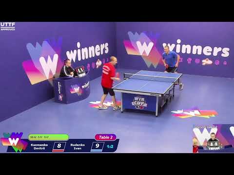 WINners CUP table 2  31.10  Kuzmenko Dmitrii - Rudenko Ivan 18:45