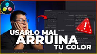 Domina el Color Management en DaVinci Resolve fácil