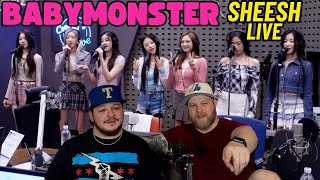 BABYMONSTER - SHEESH Live on Cool FM REACTION