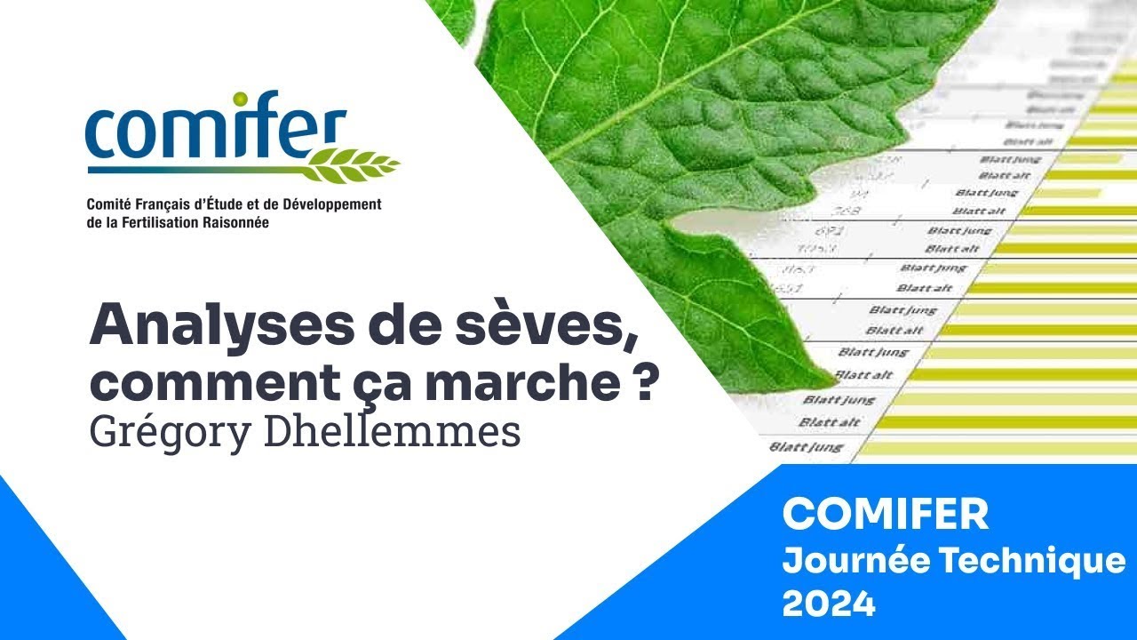 Analyses de sèves : comment ça marche ? G. Dhellemmes