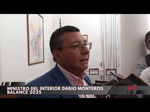MINISTRO DEL INTERIOR DARIO MONTEROS - BALANCE 2025 Y SUSPENSIÓN TREN TUCUMÁN BUENOS AIRES