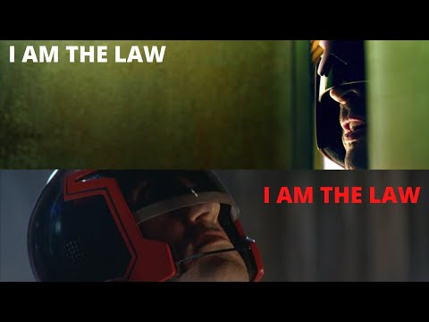 Dredd 2012 - Judge Dredd 1995 I Am The Law!!!