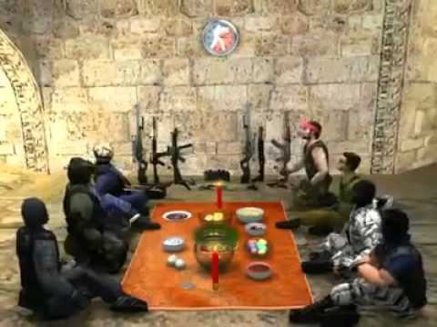 counter strike_fiesta de terrorista y anti terroristas--los mejores amigos :) Video