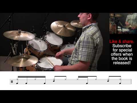 Funky Inverted Paradiddles Sixteenth Note Swung Accents Drum Fill - Matt Watson Online Drum Lessons