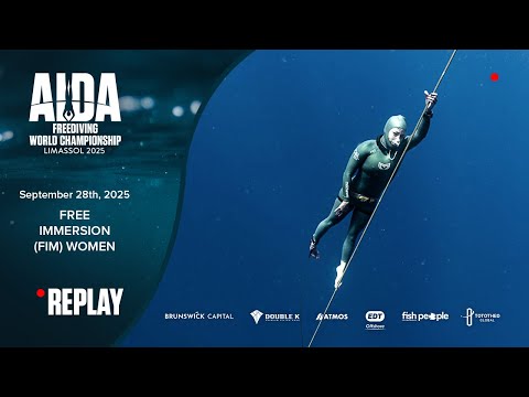 FIM Women: AIDA Depth World Championship Limassol 2025 - Free Immersion