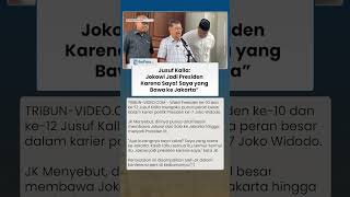 "Jokowi Jadi Presiden karena Saya!" Klaim Jusuf Kalla Singgung Termul dan Ijazah Ayah Gibran