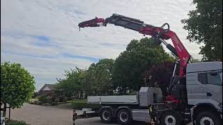 Бортовой грузовик MAN TGS 37/510 8x4 FASSI 115tm CRANE/ FYJIB/WINCH/ TRACTOR/BOXED TRU | Изображение 4 - Autoline