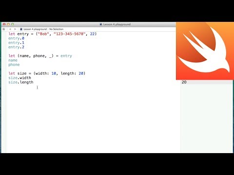 [Beta] Swift Programming L4 - Tuples