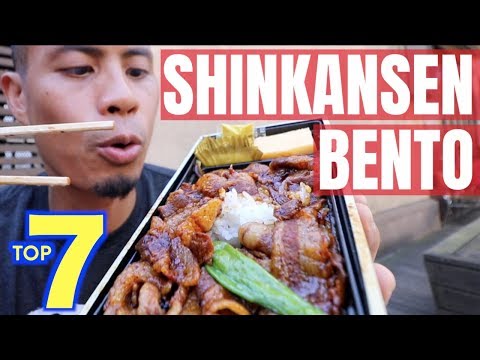 Japan Shinkansen Bento Box Tour at Shinagawa Train Station Video