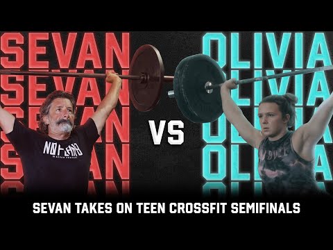 Sevan vs Olivia | 125 lb Snatch CrossFit Workout