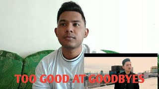 Too Good At Goodbyes - Sam Smith ( cover by Jeremy glinoga )