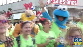 San Silvestre Las Palmas de Gran Canaria despide 2022 con una 'marea verde' recorriendo sus calles