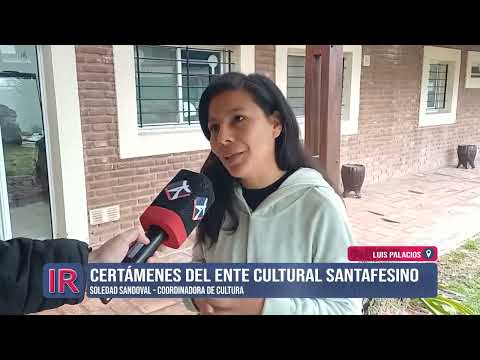 Luis Palacios: certámenes del Ente Cultural Santafesino