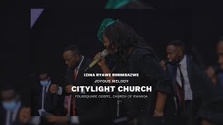 INDIRIMBO NZIZA CYANE YO GUTAHA URUSENGERO | CITYLIGHT CHURCH | JOYOUS MELODY LIVE PERFORMANCE