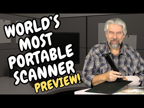 PREVIEW: The Slick JoyUsing ScanPad 100 Pro Portable Scanner