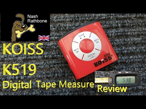 Koiss K519 Digital Tape Measure Review