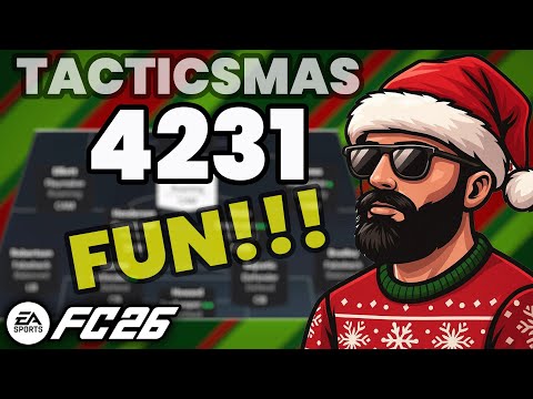 4231 Narrow Tactic That BREAKS Defences 🔥| FC 26 Custom Tactics