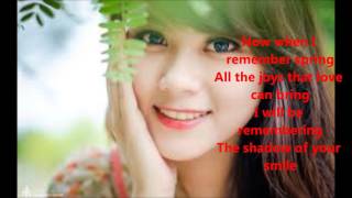 Shadow Of Your Smile by Vic Damone (cover) with lyrics
