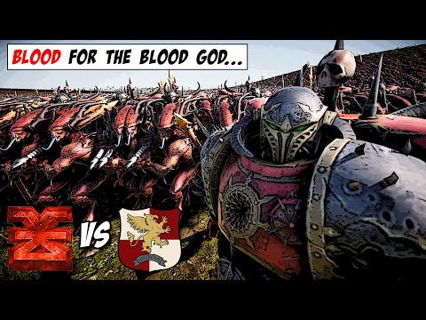 400,000 KHRONE Army vs Empire FORT Defence! | Warhammer 40K | MODDED UEBS2