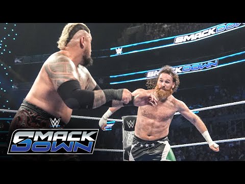 FULL MATCH: Sami Zayn, Jacob Fatu & Jimmy Uso vs. The MFTs: SmackDown, Aug. 15, 2025