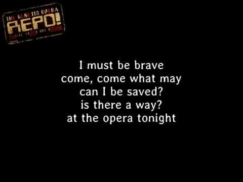 Repo! The Genetic Opera - At The Opera Tonight [Lyrics]