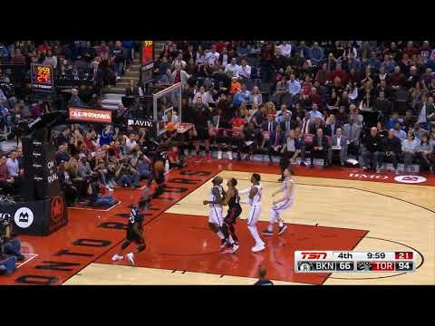 The Raptors youngings execute the fast break perfectly off the Siakam