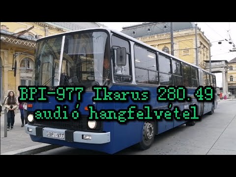 BPI-977 Ikarus 280.49 audió hangfelvétel