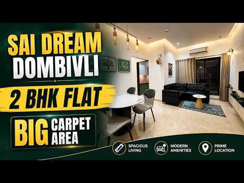 Sai Dream One - 1 & 2 BHK Flats Dombivli — video