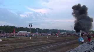 preview picture of video 'Heavy Modifieds @ Brande DK Tractor Pulling 26.07.2014'