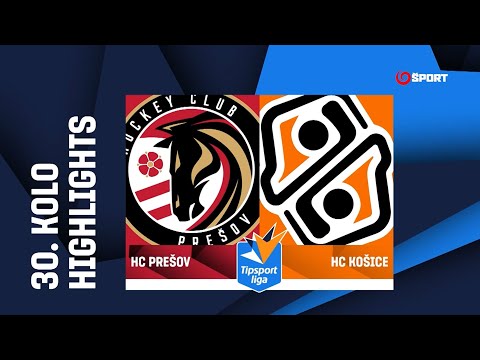 30. kolo: HC Prešov – HC Košice 2:1 pp (0:0, 1:1, 0:0 - 1:0)